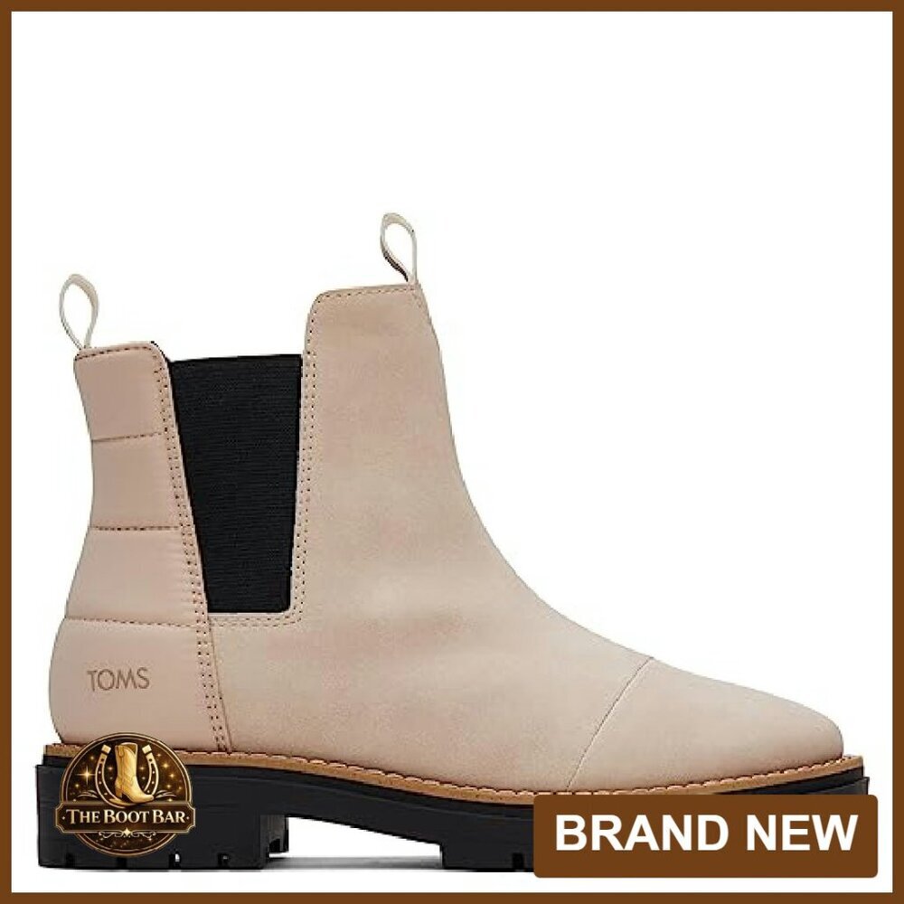Pull-On Chelsea Boots with Memory Foam Insole, Faux Leather & Nylon - Picture 4 of 7
